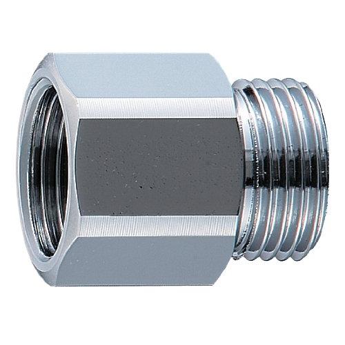 SANEI 配管部品 ベンリーカン用オスメスアダプター 継ぎ足し パッキン付き 25mm T254-13X25 | 