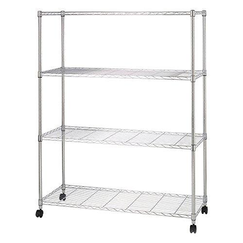 ドウシシャ ルミナス互換 メタルルミナスラック 幅120 4段 スチール