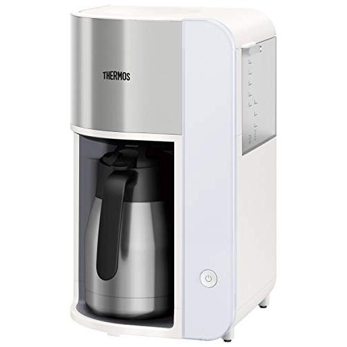 サーモス(THERMOS) 真空断熱ポット コーヒーメーカー 1L ホワイト ECK-1000 WH | 