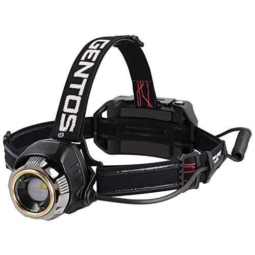 GENTOS(ジェントス) LED ヘッドライト USB充電式(専用充電池/単3電池