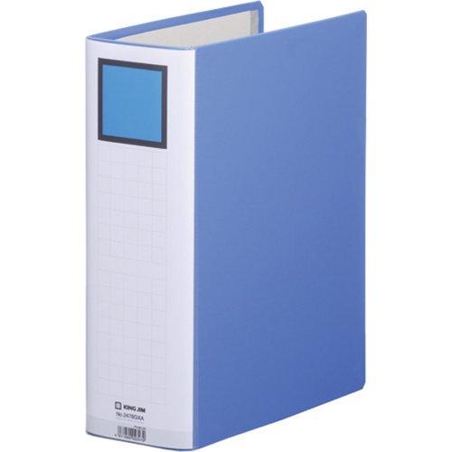 キングジム キングファイル スーパードッチ P2478GXAアオ-10 10冊パック 青 | 