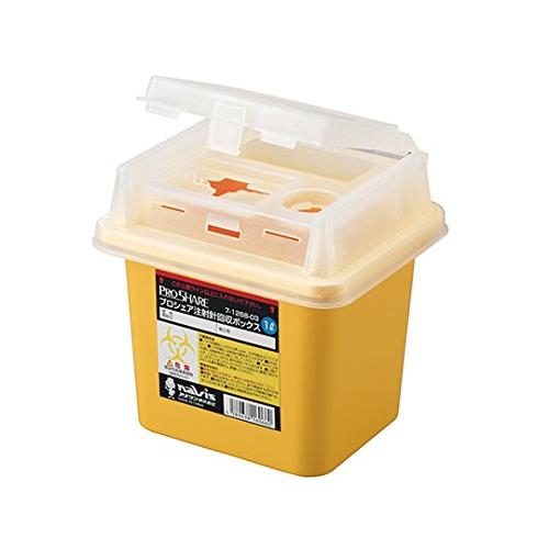 アズワン ナビス プロシェア 注射針回収ボックス 1L / 7-1268-03 | 