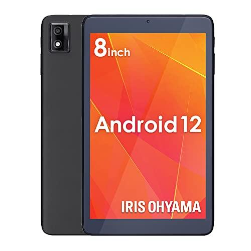 アイリスオーヤマ タブレット 8インチ wi-fiモデル Android12 動画視聴 日本語サポート 1920x1200 メモリ3GB ストレ | 