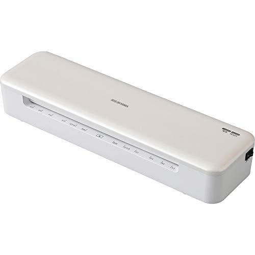 アイリスオーヤマ ラミネーター A3/A4対応 ウォームアップ時間35秒 波打ち防止 リバース機能付き 気泡なし HSL-A34-W ホワイト アイリスオーヤマ ラミネーター A3/A4対応 ウォームアップ時間35秒
