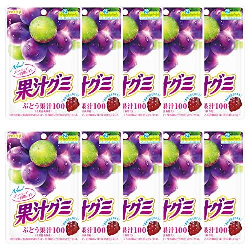 明治 果汁グミぶどう 54g×10袋 : plusa - 通販 - Yahoo!ショッピング
