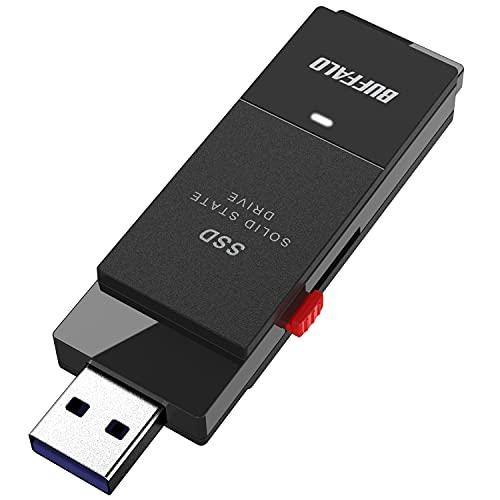 バッファロー SSD 外付け 1.0TB USB3.2 Gen2 読込速度600MB/秒 PS5/PS4メーカー動作確認済 コンパクト 小型 T | 