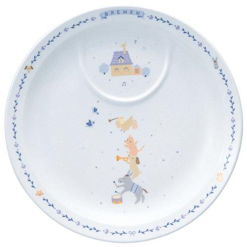 NARUMI(ナルミ) ブレーメン[日本製こども用食器] 22cmプレート 強化耐熱磁器 7980-1012 | 
