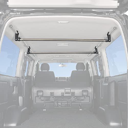 カーメイト 車内 収納 ハンガーバー 【L】 2本セット クロ