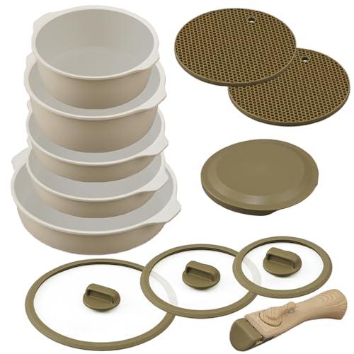 アイリスオーヤマ フライパンセット お皿になるフライパン12点セット