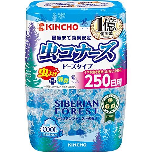 虫コナーズ ビーズタイプ 250日用 シベリアンフォレストの香り (虫除け・消臭・芳香) 置き型 | 