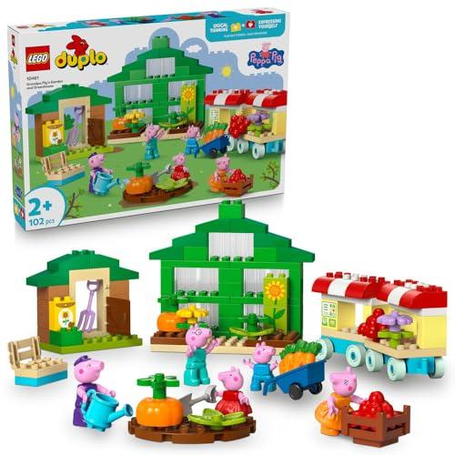 レゴ(LEGO) デュプロ ペッパピッグ グランパピッグの畑と温室 おもちゃ 