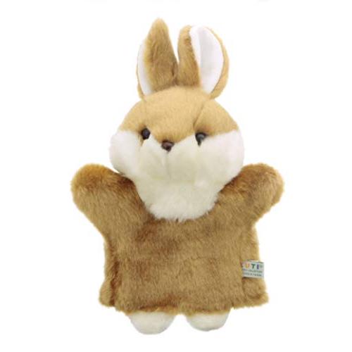 PUPPET COLLECTION NATURE & FARM ウサギ ハンドパペット ブラウン | 
