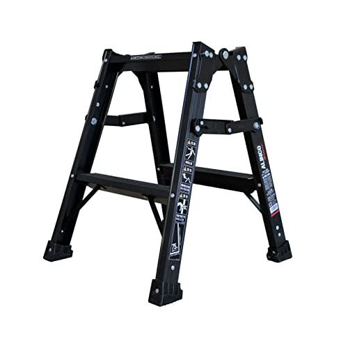 アルインコ はしご兼用脚立 ブラック (PRS-60WA のブラック塗装) アルインコ x GranGear コラボ商品 すべり止め付 BPRS | 
