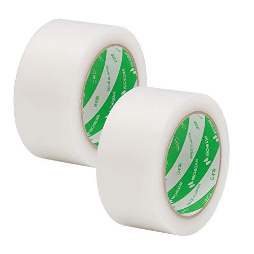 ニチバン 養生テープ フィルムクロス テープ 50mm×25m巻 半透明 2巻 184050-2P | 