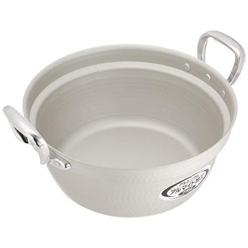 遠藤商事 TKG 料理鍋 両手 30cm アルミ製 アルマイト加工で直ぐに使え