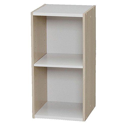 アイリスオーヤマ スペースユニット ホワイト/ライトメープル UB-6030 | 