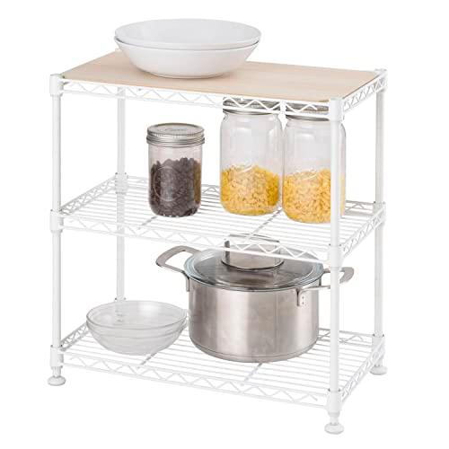 ドウシシャ 3段 ミニラック シンク下収納ラック 白 ホワイト 幅