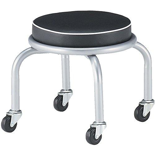 TRUSCO(トラスコ) 作業用チェア Φ300×H330 キャスター付 TYZ255-33HK | 