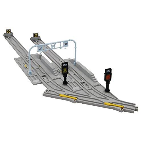 プラレール J-24 車両基地 (直線レール(グレー)2本・車止め(グレー)2個付) | 