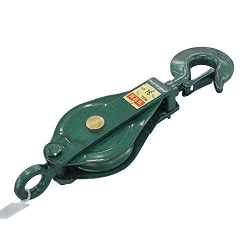 スリーエッチ 強力型滑車 一車スナッチ 75×1S | 