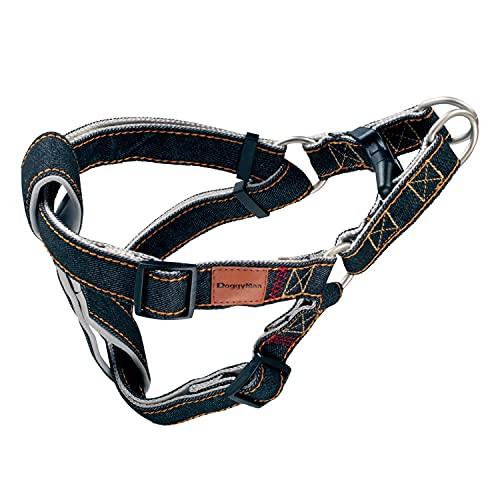 ドギーマン Dｏｇｇｙ'ｓ Tａｉｌｏｒ ドッグハーネス(どうわ) L デニムスタイル ブラック | 