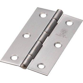 TRUSCO(トラスコ) ステンレス製中厚蝶番 全長64mm (10個入) ST-999-64HL | 