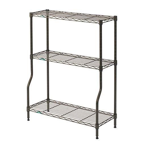 【数量限定】ドウシシャ ルミナス ガーデンラック 幅70 3段 屋外OK サビに Amazon.co.jp: ドウシシャ ルミナス ガーデンラック 幅70 3段 屋外OK