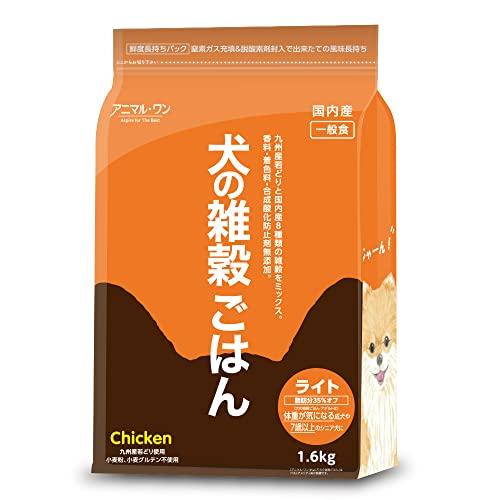 アニマルワン 犬の雑穀ごはん ライト 1.6kg 成犬用 | 