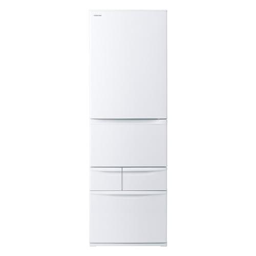 TOSHIBA(東芝) 冷蔵庫 幅60.0cm 411L 右開き GR-Y41GH(WU) マット 
