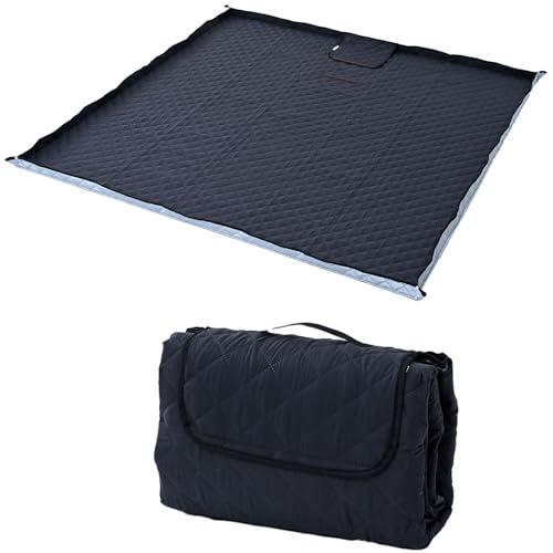 [キャンパーズコレクション 山善] レジャーシート 厚手 フチが自立する 200×200cm 表面撥水加工 裏面防水・断熱仕様 コンパクト収納 | 