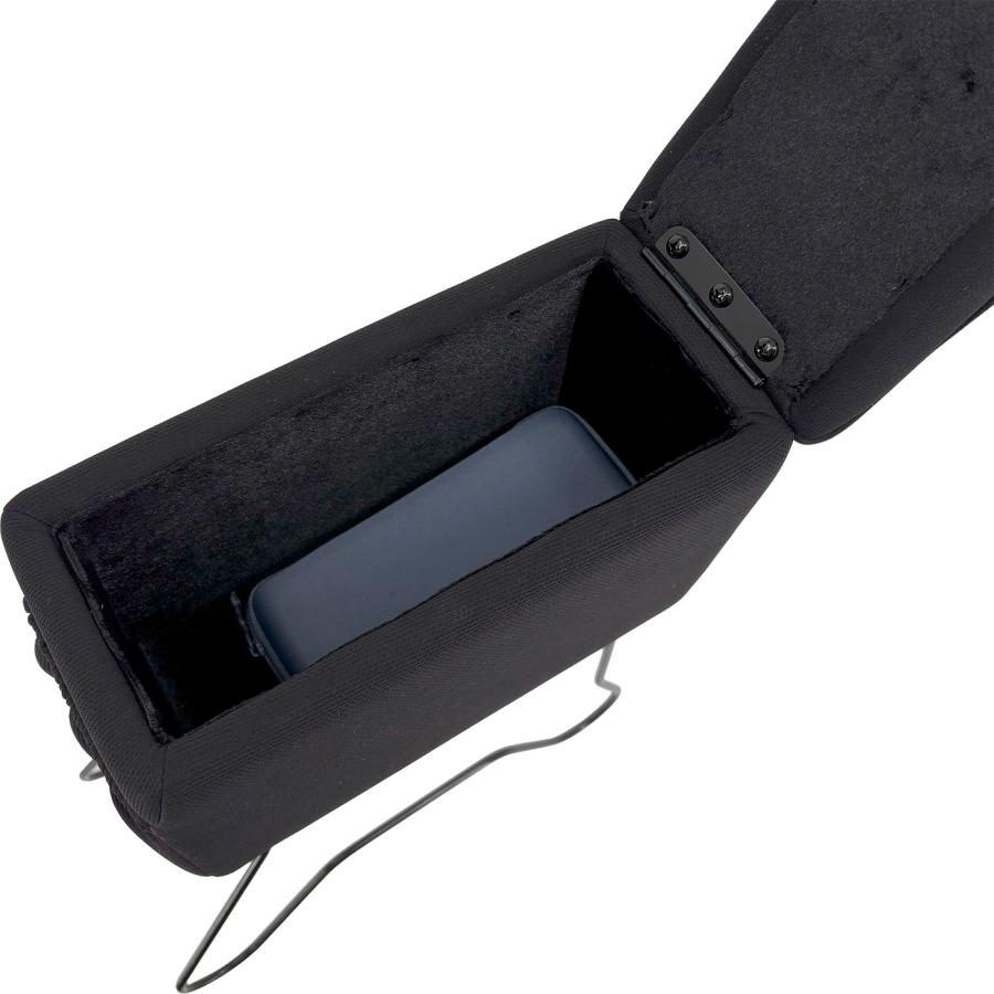 NEW軽ニットアームレスト A-121 軽自動車 コンパクトカー 汎用 アームレスト コンソール 肘掛け シーエー産商 | シーエー産商 | 06