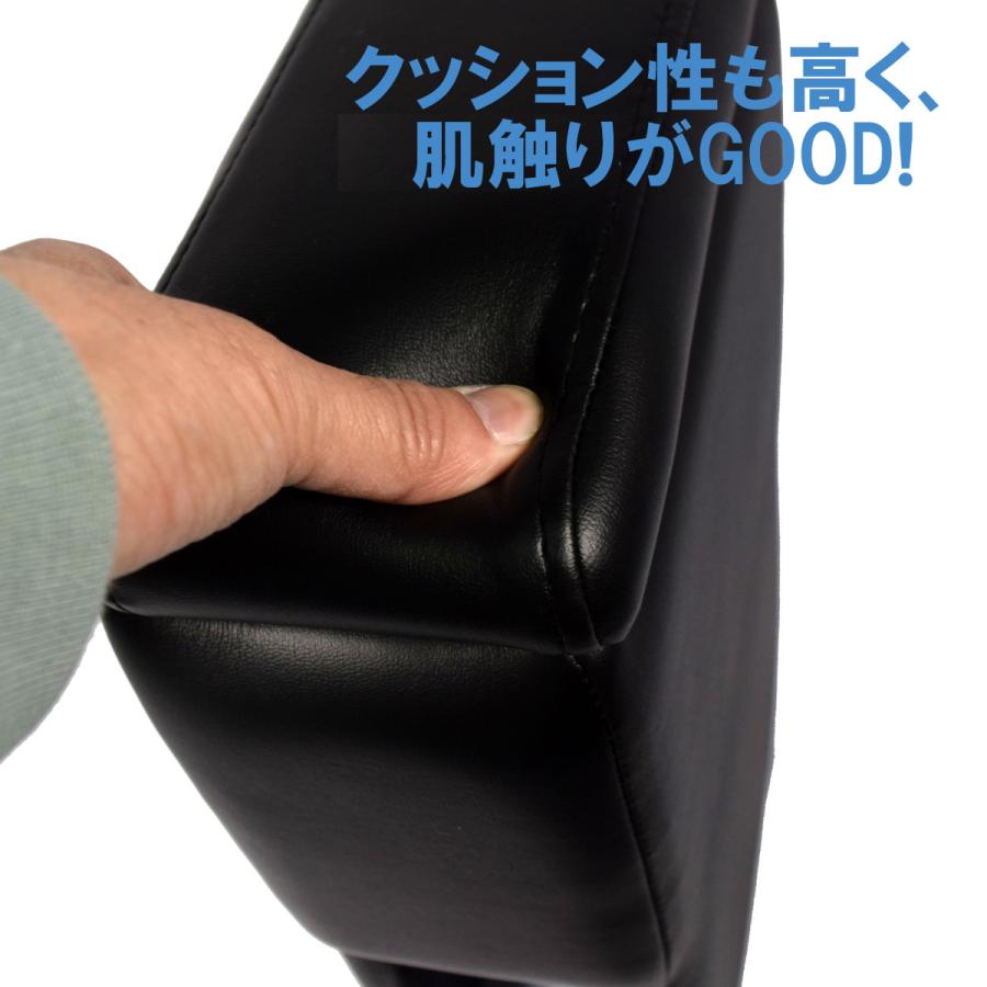 ルドクロ 軽自動車用 アームレスト 汎用 A-325 簡単装着 肘掛け シーエー産商 ミライース アトレー | シーエー産商 | 06