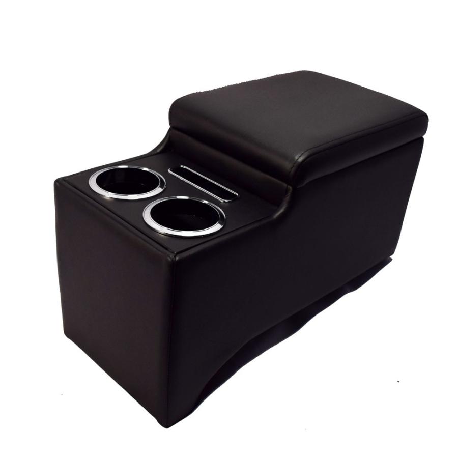 グランデアームレスト A-343 後部座席 コンソール リアコンソール アームレスト 簡単設置可能 ハイエース トラック 肘掛け シーエー産商 | シーエー産商 | 04