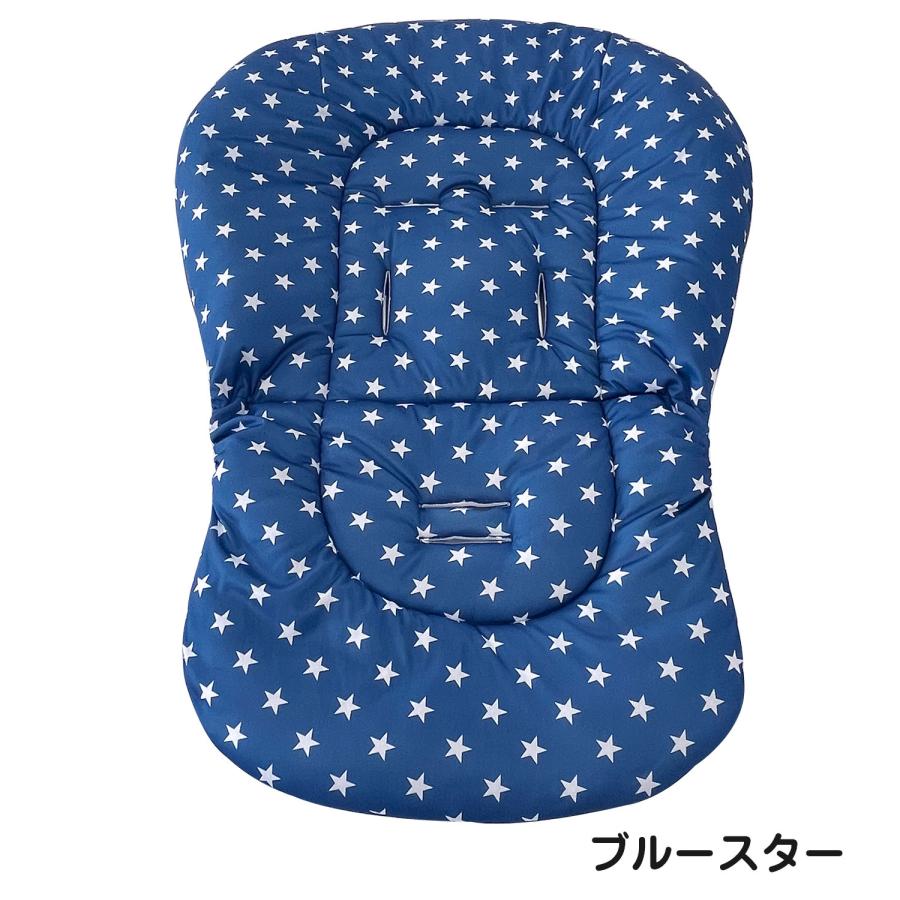 ベビーラック用シートクッション グレーボーダー 簡単取付 孫 プレゼント シーエー産商 |  | 04