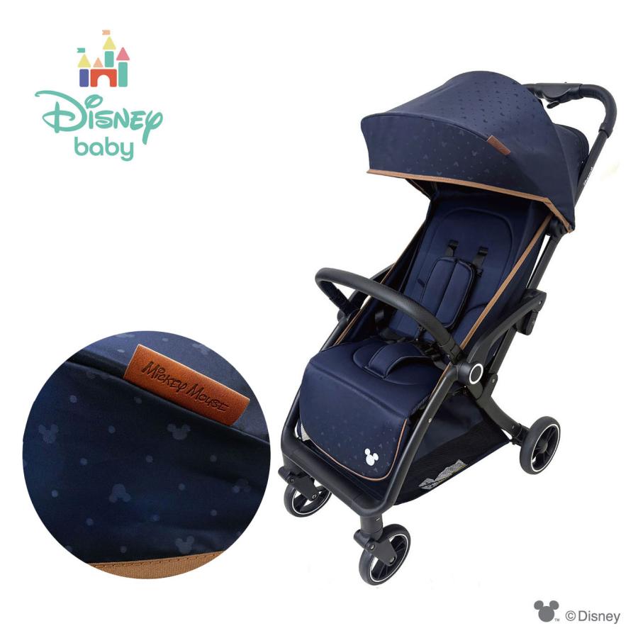 自動でたためるベビーカー/Mickey Mouse ステップ ディズニー 22kg以下 新生児 | Disney