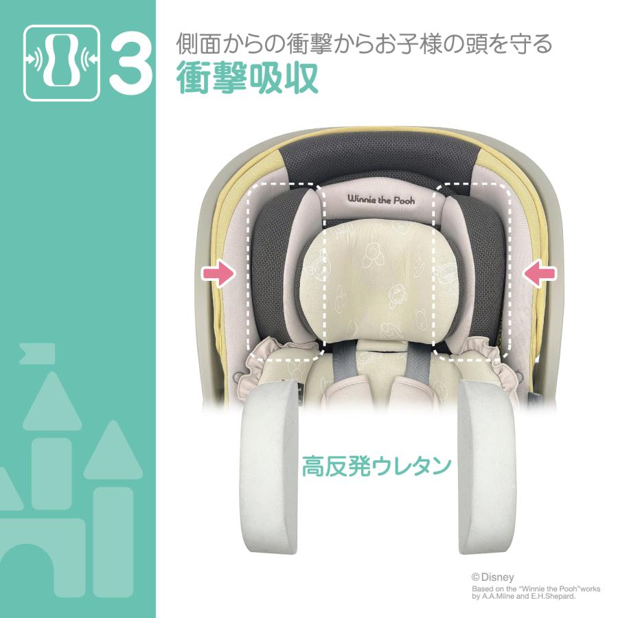 ベビーキャリーEX/プーさん ベビーシート 身長40cm〜87cm未満 新生児 | くまのプーさん | 07