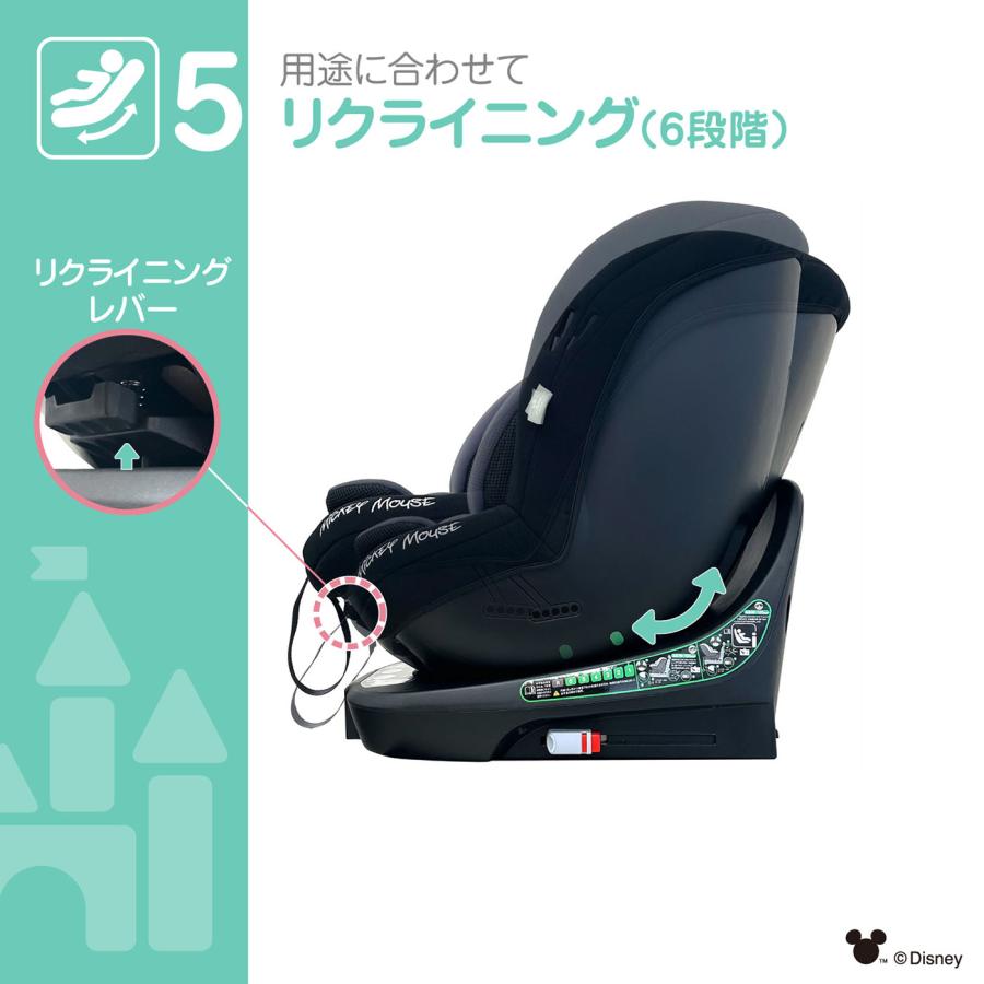 新品未使用 ターンレジェネクストISOFIX チャイルドシート　訳あり　ミッキー ミッキー＆フレンズ ディズニー ターンレジェネクスト /ミッキー