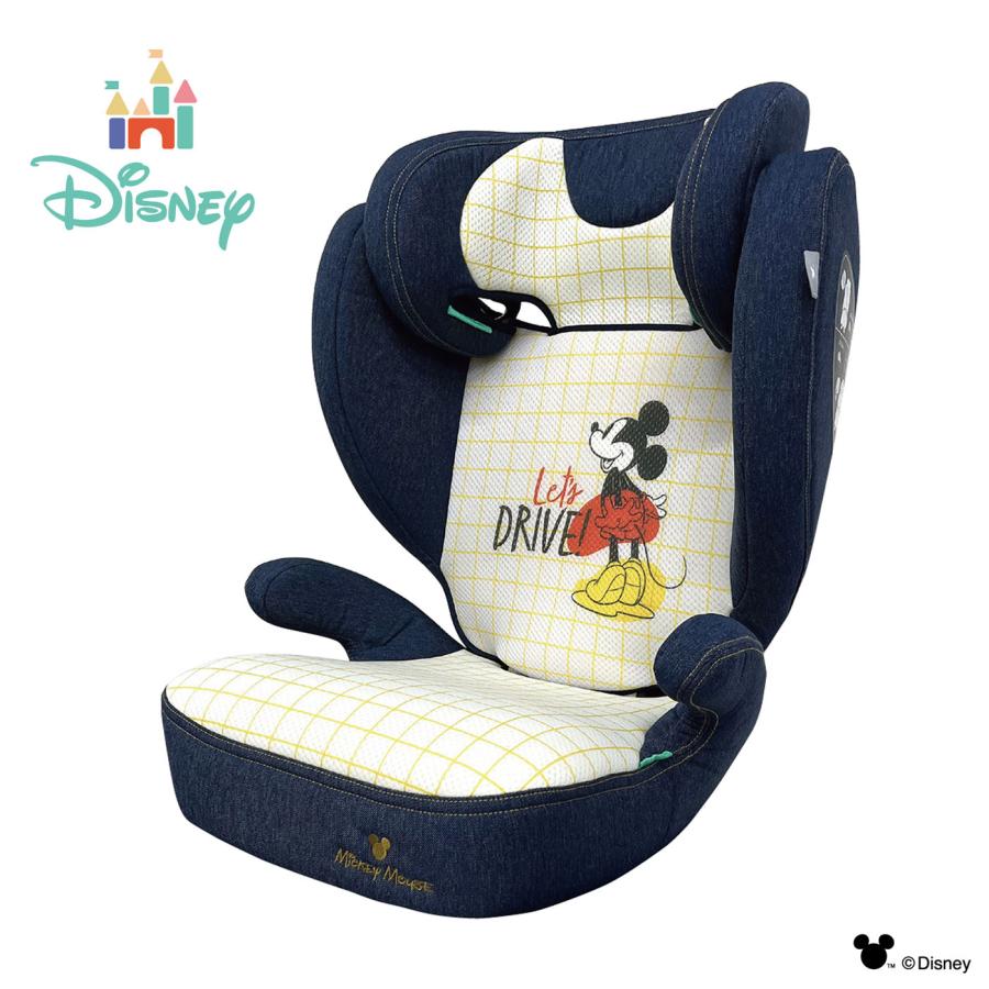 Disney ディズニー ハイバックジュニア/デニムミッキー 100cm