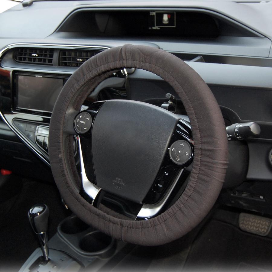 シュシュ ネオプレーン ハンドルカバー H-653 軽自動車 普通車 シーエー産商  アクア ノート フィット N-BOX ハスラー タフト キャンバス | シーエー産商 | 01