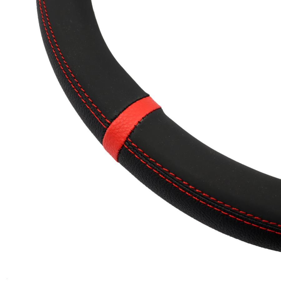 スリムスポーツ ハンドルカバー 汎用 センターマーク スリムタイプ | シーエー産商 | 06