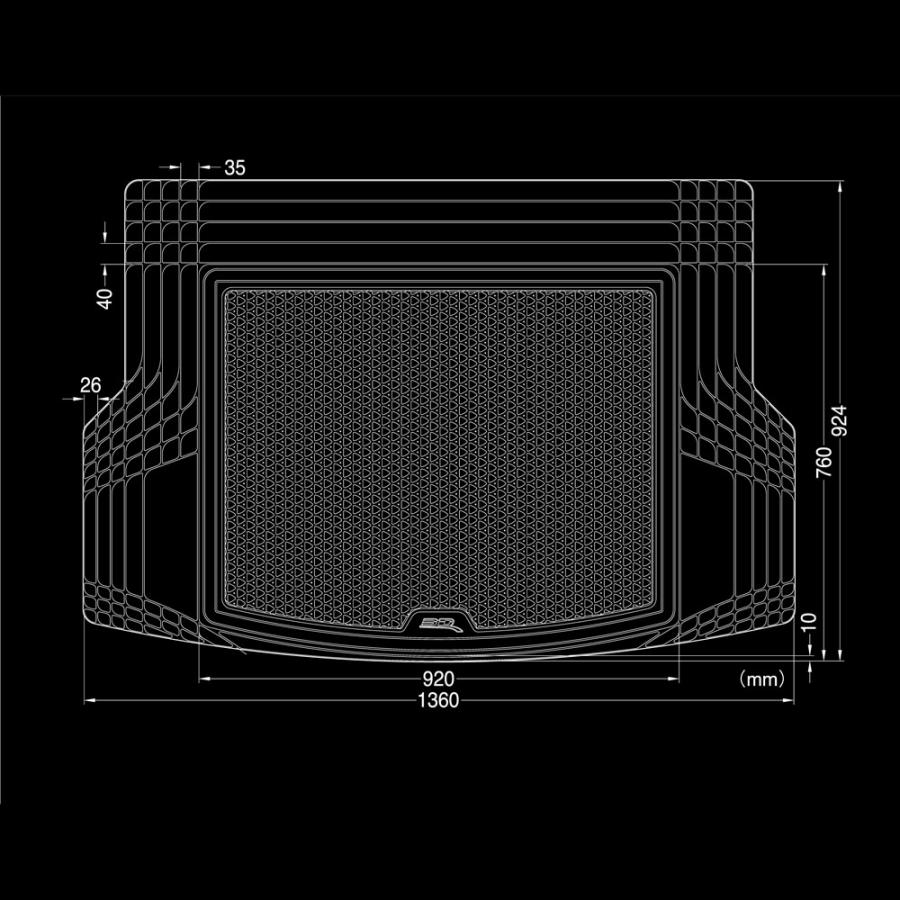 マックスパイダー マルチカット カーゴマット ベージュ 防水 汎用 シーエー産商 |  | 06