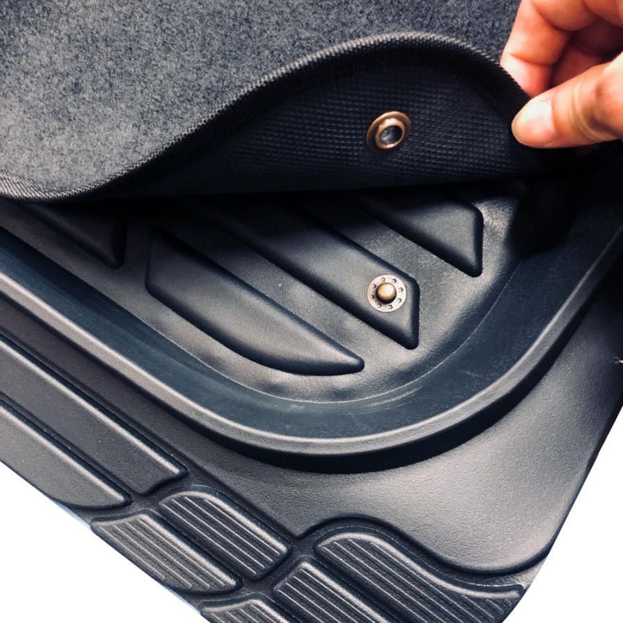 ラバーウィーブマット フロアマット ブラック M-948 汎用品 フロント シーエー産商 | シーエー産商 | 05