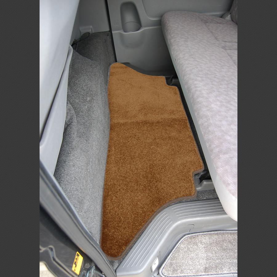 200系ハイエース専用マット シャギー ３点セット ブラウン M-949 フロアマット カーマット シーエー産商 | シーエー産商 | 06