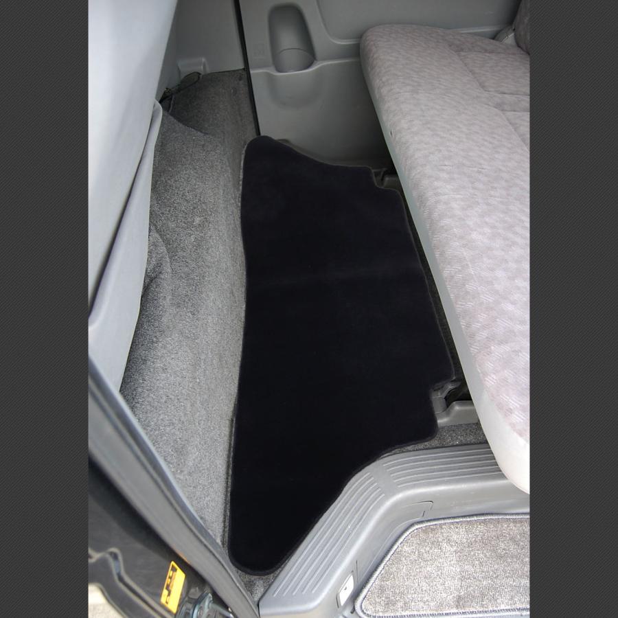 200系ハイエース専用マット シャギー ３点セット ブラック M-950 フロアマット カーマット シーエー産商 | シーエー産商 | 06