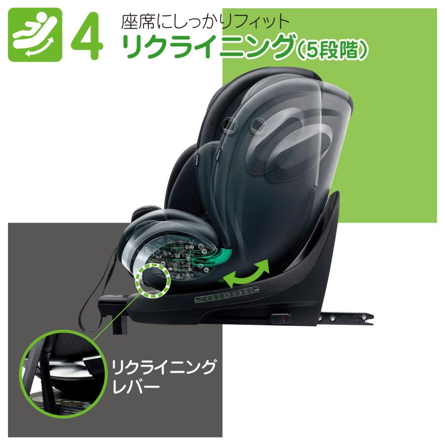 TOM'S ⭐️【美品】ターンロング R129 ISOFIX チャイルドシート 楽天市場】TOM'Sターンロング R129[ブラック]新生児