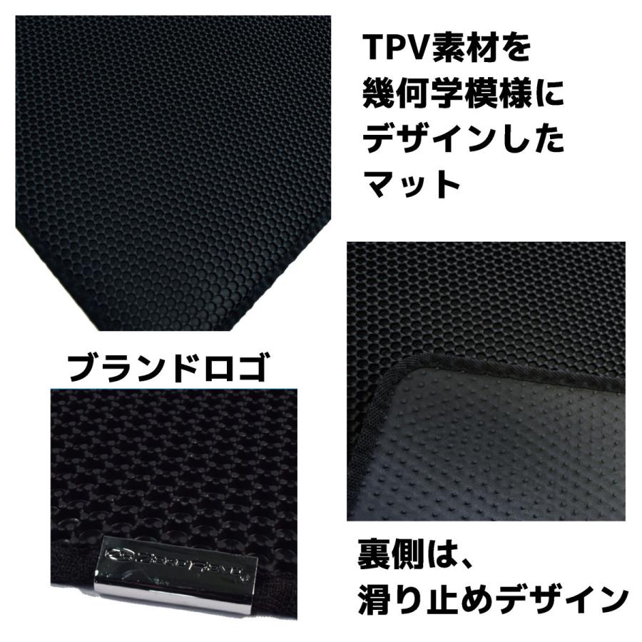 ジオメトリック フロアマット ブラック ZR-1122 ZERO REVO ジオメトリック フロアマット ブラック ZR-1122 ZERO REVO