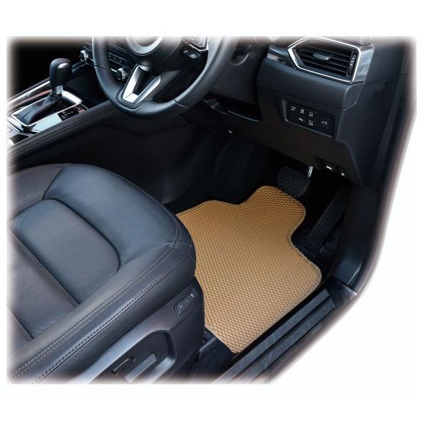 ジオメトリック フロアマット ベージュ 2枚セット ZR-1124 ZERO REVO