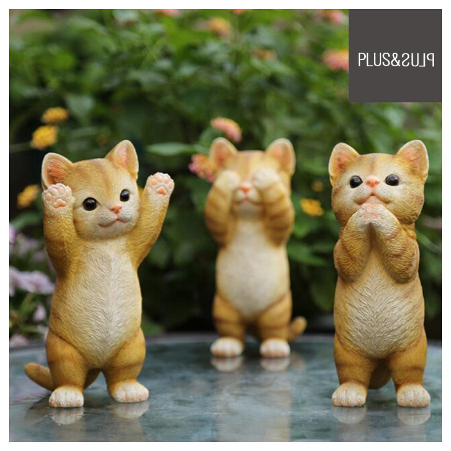 ◇猫のオブジェ 赤茶色 テラコッタ造り 一点物◇ ◇猫のオブジェ 赤茶色 テラコッタ造り 一点物◇ フランスから