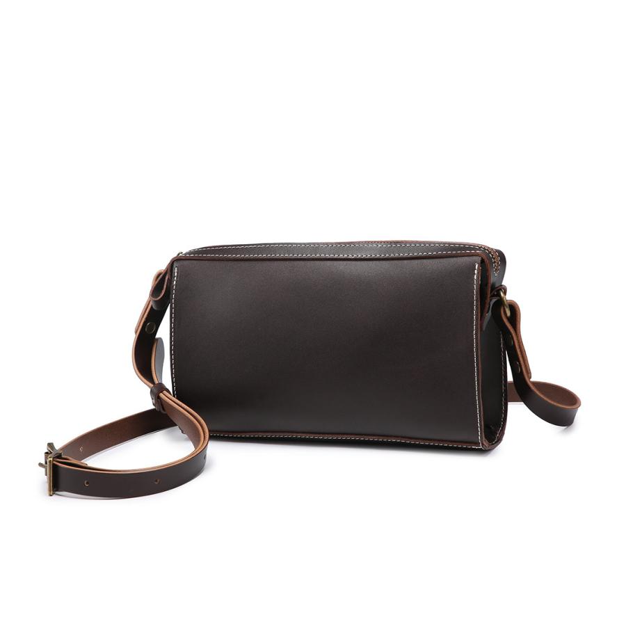 本革 ヌメ革 がま口 ポシェット ショルダーバッグ 本革 ヌメ革