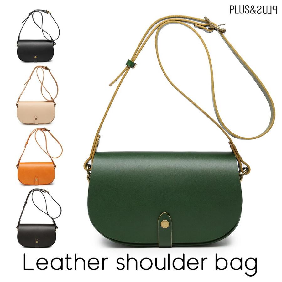 所作　ショサ　ショルダーバッグ　ショルダーポーチ　グリーン　レザー　本革　ヌメ革 ショルダーポーチ 所作 ブライドル グリーン : 所作 Official